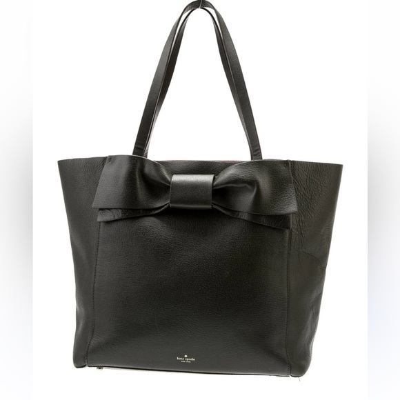kate spade Handbags - Kate Spade Black Olive Drive Brigette Tote with Bow Accent